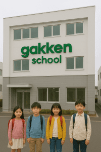 trẻ học gakken