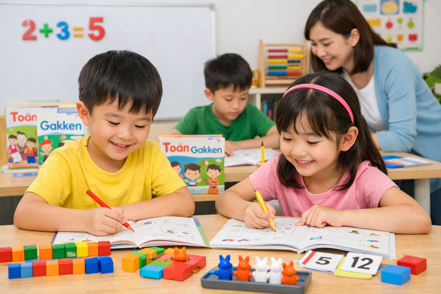 Khám phá Toán kiểu Nhật 2026 tại Gakken - chương trình toán học giúp trẻ phát triển tư duy logic, phản biện, sáng tạo và kỹ năng thế kỷ 21. Tìm hiểu trẻ em học gì tại Gakken và lợi ích toàn diện cho tương lai.