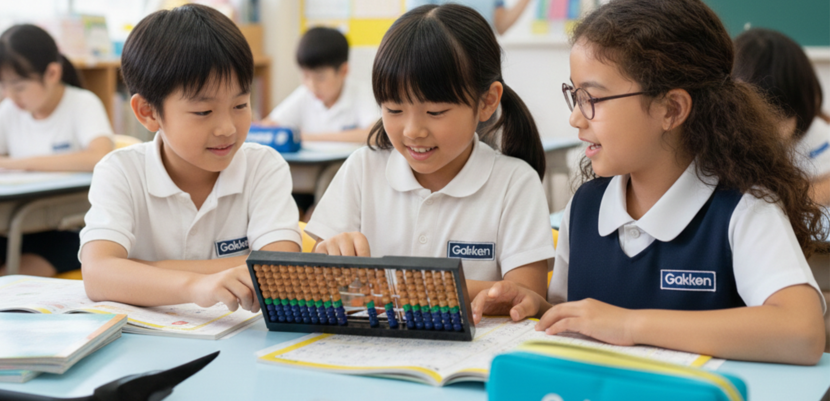 Khám phá học Toán Nhật tại Trung tâm Gakken giúp trẻ 3-17 tuổi phát triển tư duy logic toàn diện, khả năng phân tích, sự tập trung và thói quen tự học, vừa học vừa chơi hiệu quả.