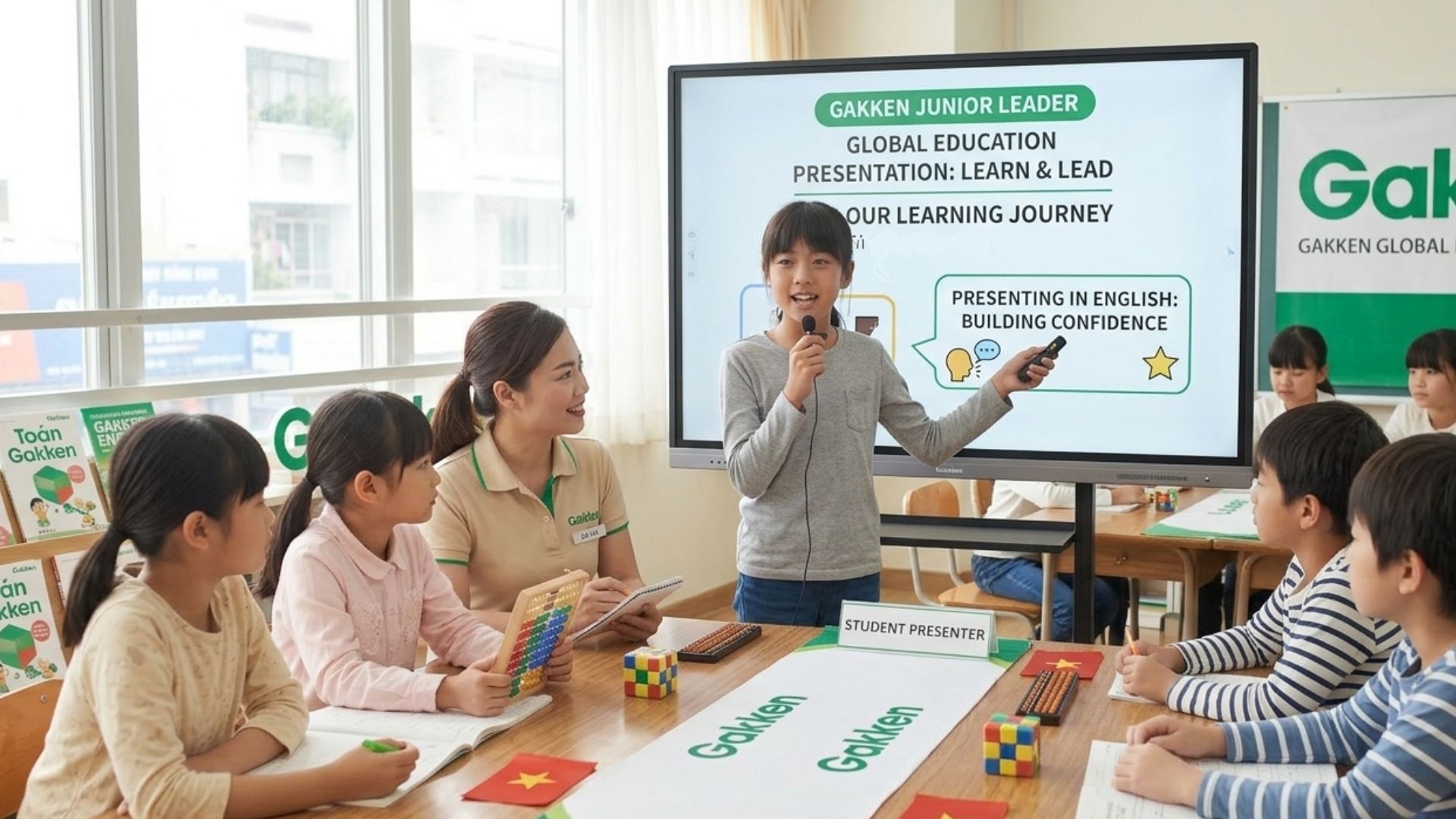 Tìm hiểu chương trình học tại Gakken – phương pháp giáo dục Nhật Bản giúp trẻ phát triển tư duy, khả năng tự học và nền tảng toán học vững chắc từ sớm.