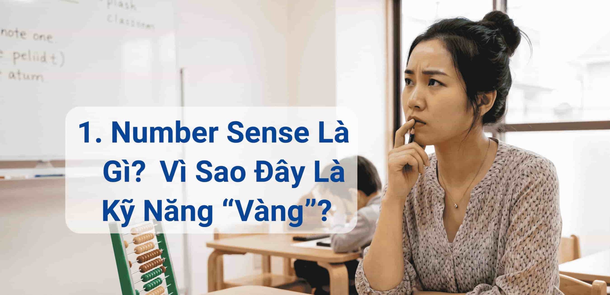 number sense cho bé